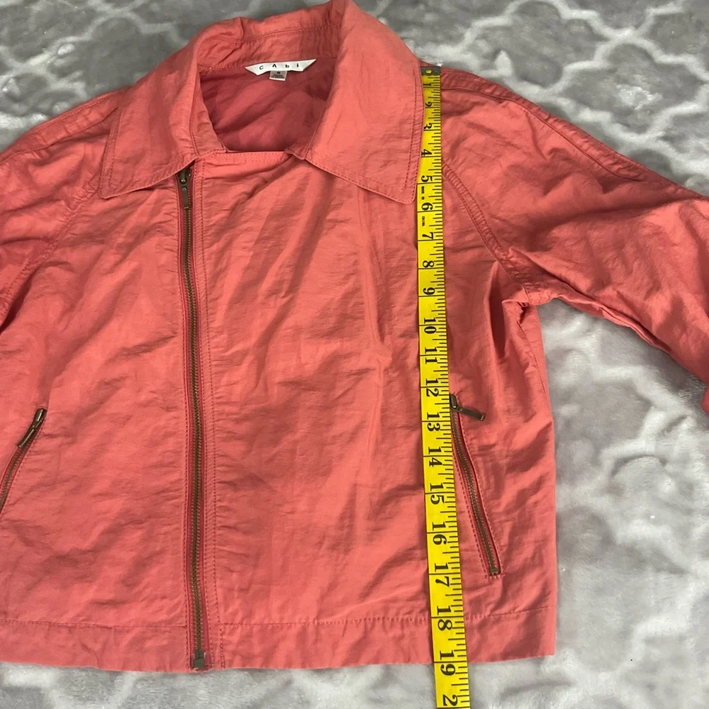 Cabi Cropped Moto Jacket Nylon - Picture 9 of 10